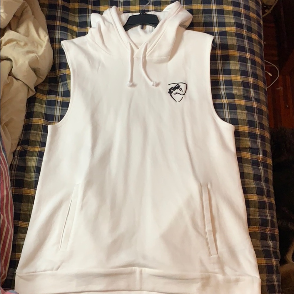 Alphalete Sleeveless Hoodie.